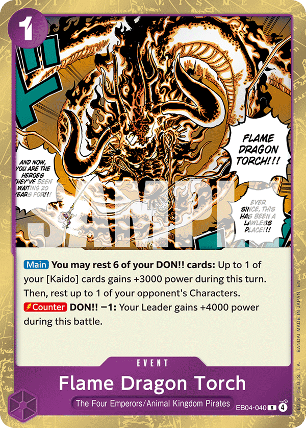 Flame Dragon Torch EB-04 EB04-040