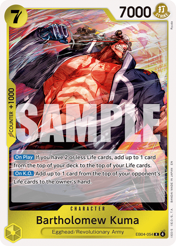 Bartholomew Kuma — EGGHEAD CRISIS - EB-04