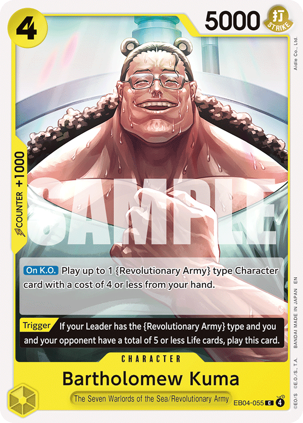 Bartholomew Kuma EB-04 EB04-055