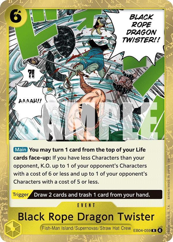 Black Rope Dragon Twister EB-04 EB04-059