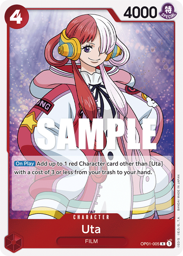 Uta #OP01-005 — ROMANCE DAWN - OP-01