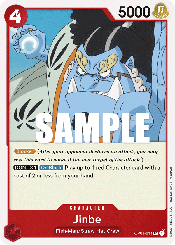 Jinbe — ROMANCE DAWN - OP-01