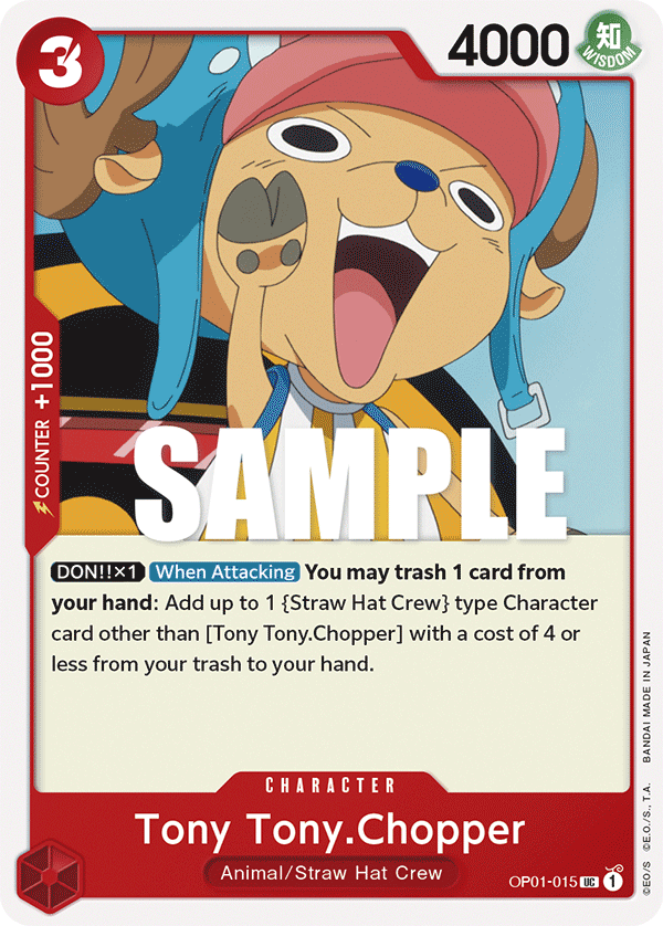 Tony Tony.Chopper OP-01 OP01-015
