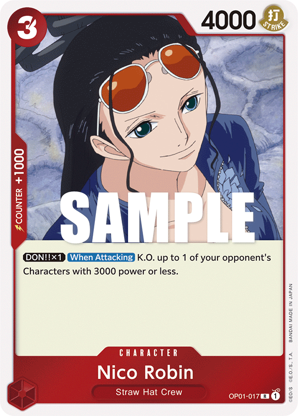 Nico Robin OP-01 OP01-017