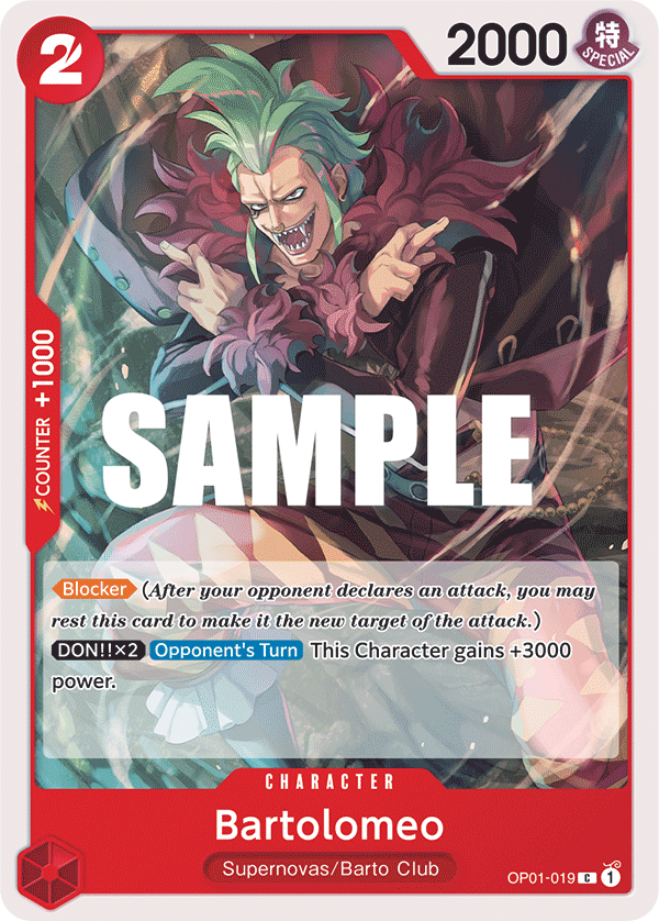 Bartolomeo OP-01 OP01-019