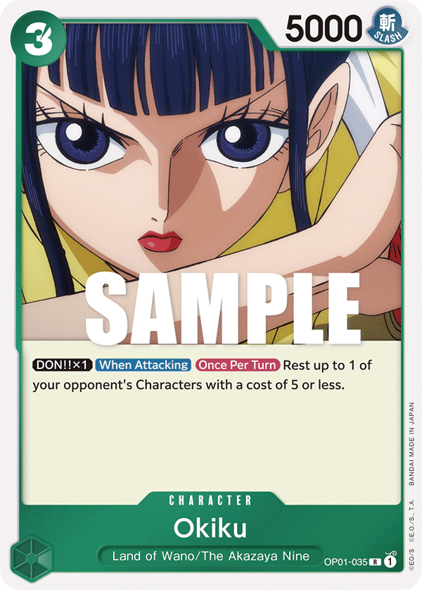 Okiku — ROMANCE DAWN - OP-01