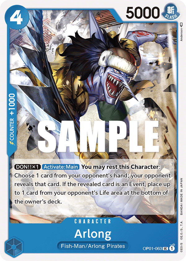 Arlong OP-01 OP01-063