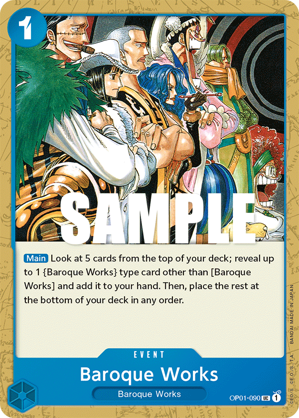 Baroque Works OP-01 OP01-090