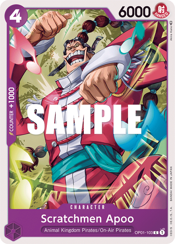 Scratchmen Apoo OP-01 OP01-103