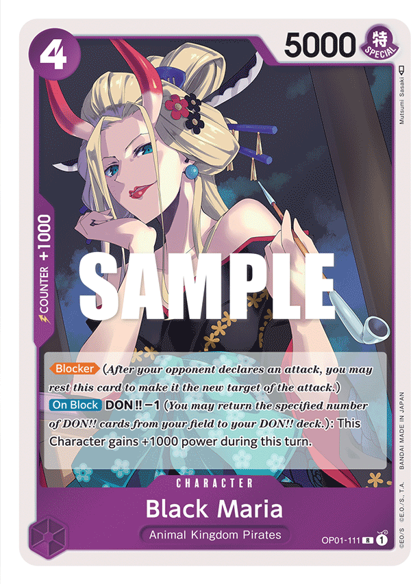 Black Maria OP-01 OP01-111