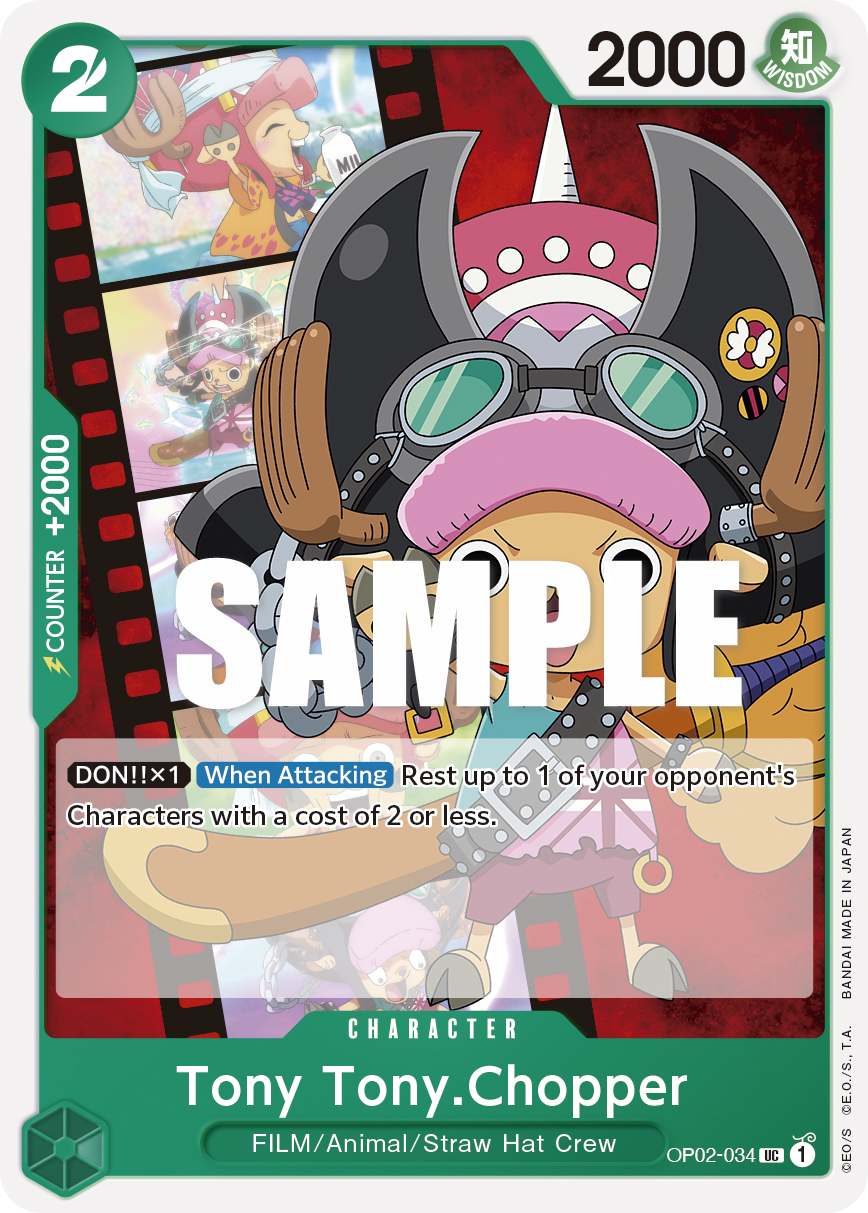Tony Tony.Chopper OP-02 OP02-034