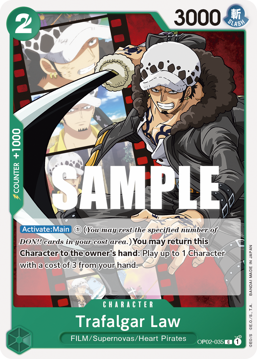 Trafalgar Law OP-02 OP02-035