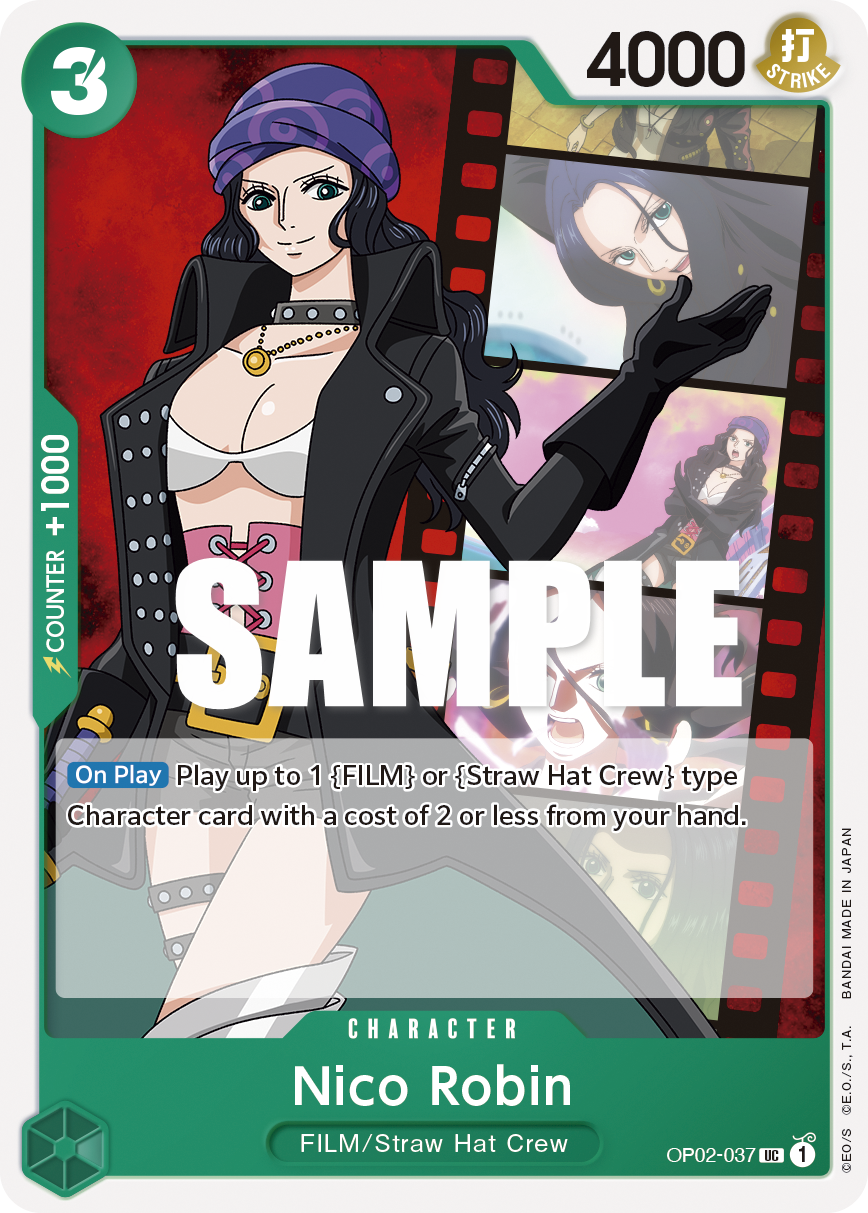 Nico Robin OP-02 OP02-037