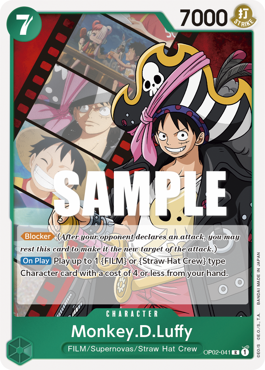Monkey.D.Luffy OP-02 OP02-041