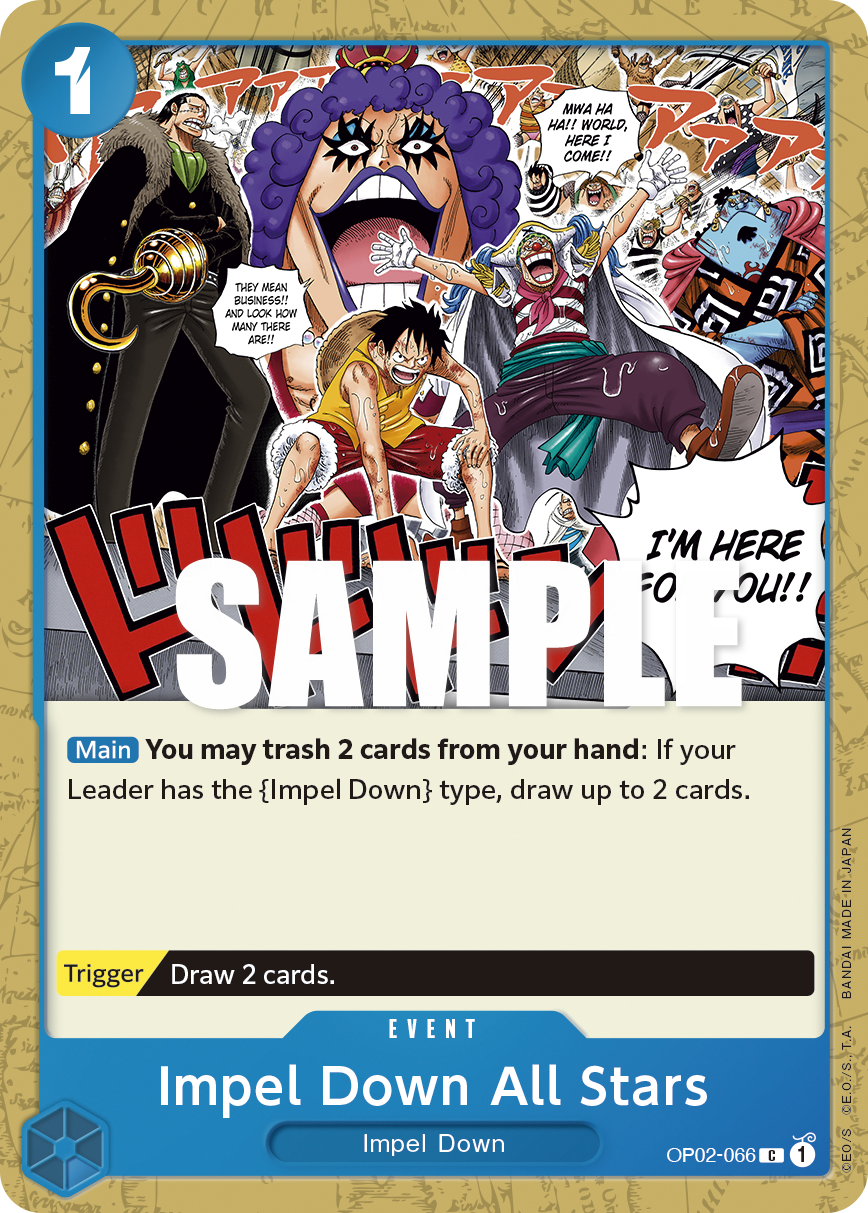 Impel Down All Stars OP-02 OP02-066