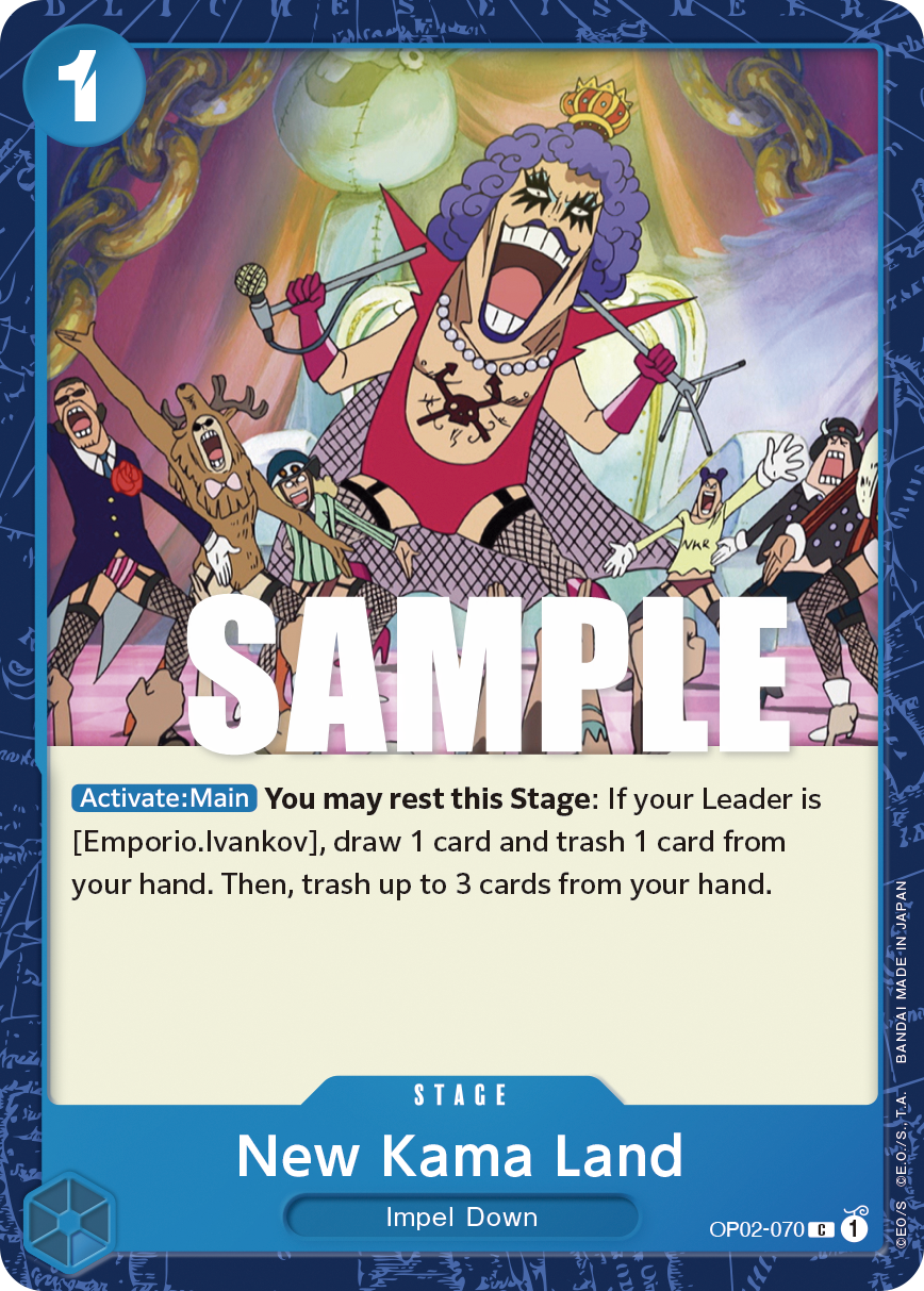 New Kama Land OP-02 OP02-070