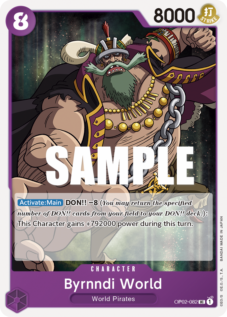 Byrnndi World OP-02 OP02-082