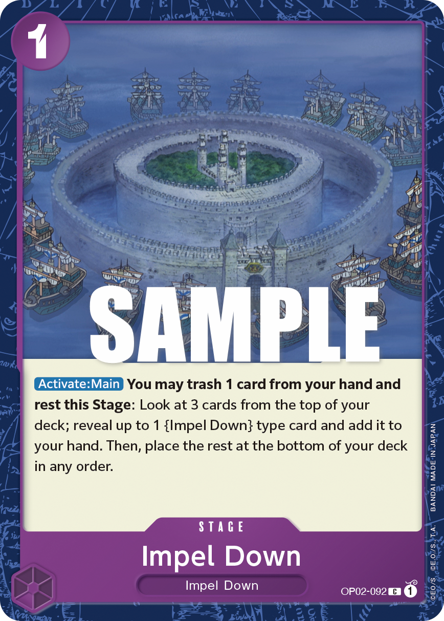 Impel Down OP-02 OP02-092
