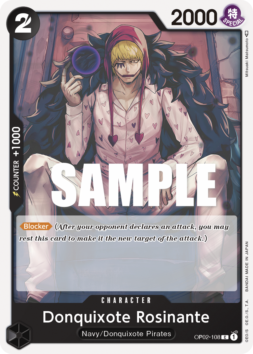 Donquixote Rosinante — PARAMOUNT WAR - OP-02