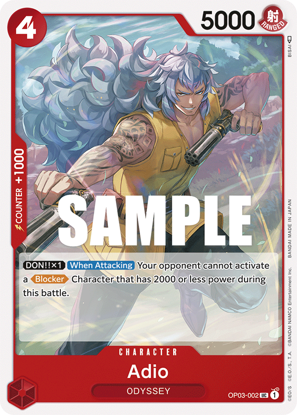 Adio OP-03 OP03-002
