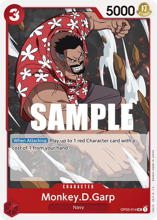 Monkey.D.Garp OP-03 OP03-014