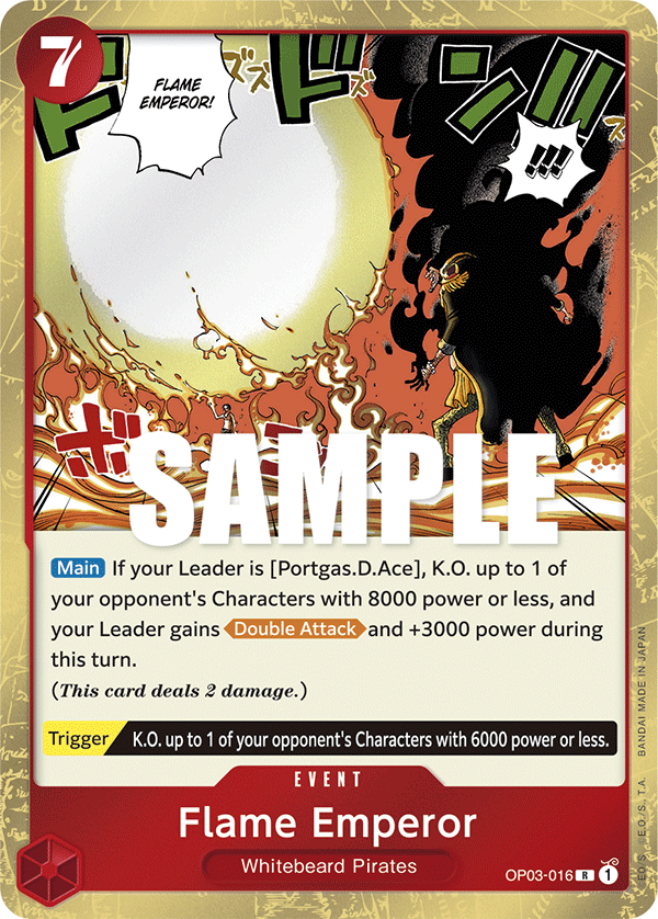 Flame Emperor OP-03 OP03-016