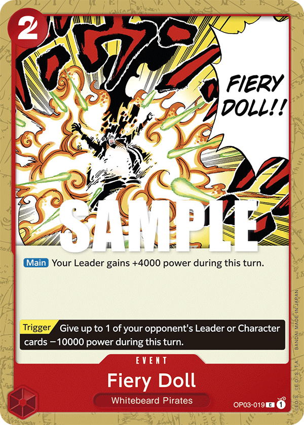 Fiery Doll OP-03 OP03-019