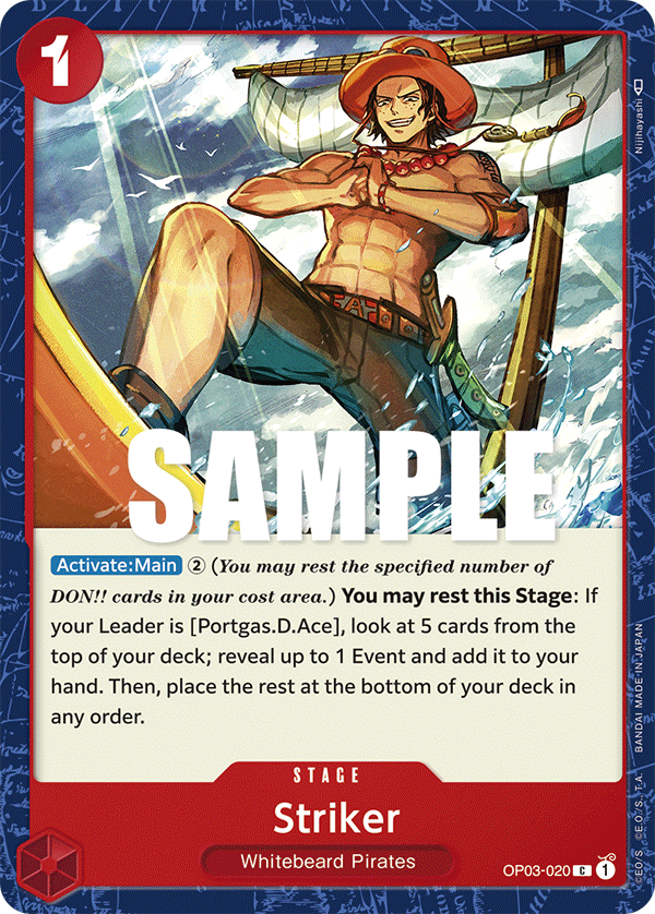 Striker OP-03 OP03-020