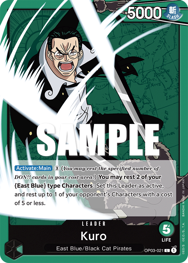 Kuro — PILLARS OF STRENGTH - OP-03