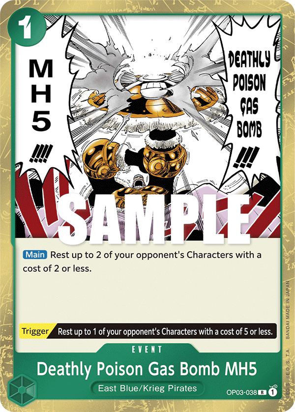 Deathly Poison Gas Bomb MH5 OP-03 OP03-038