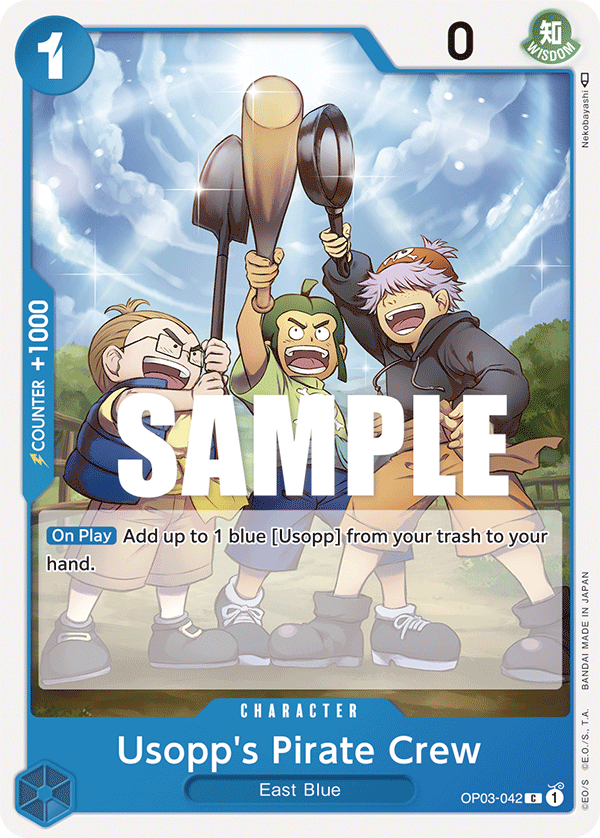 Usopp's Pirate Crew OP-03 OP03-042