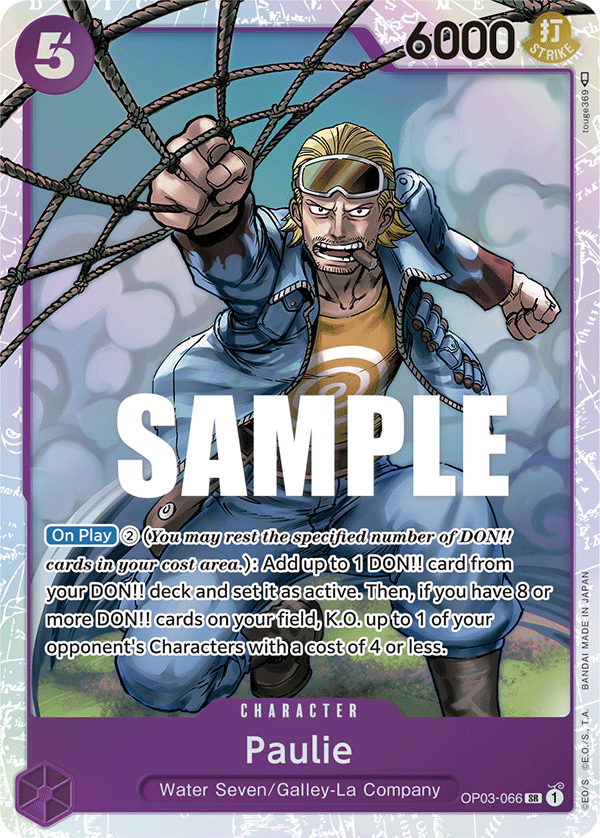 Paulie — PILLARS OF STRENGTH - OP-03