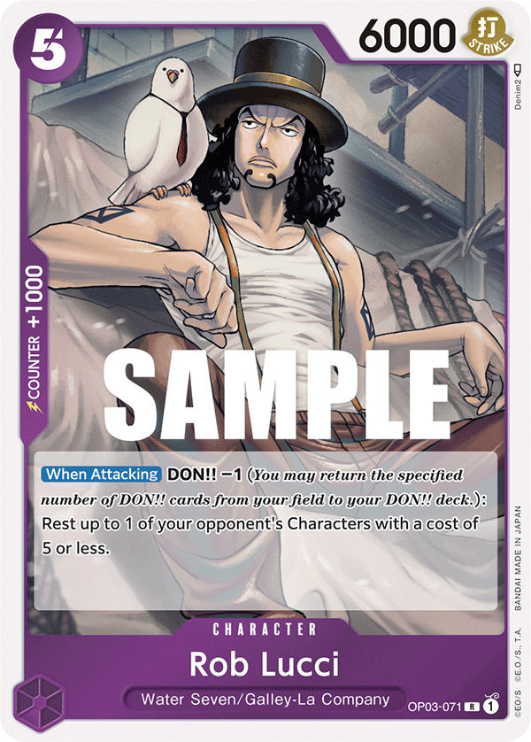 Rob Lucci OP-03 OP03-071