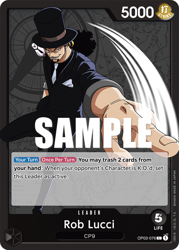 Rob Lucci — PILLARS OF STRENGTH - OP-03