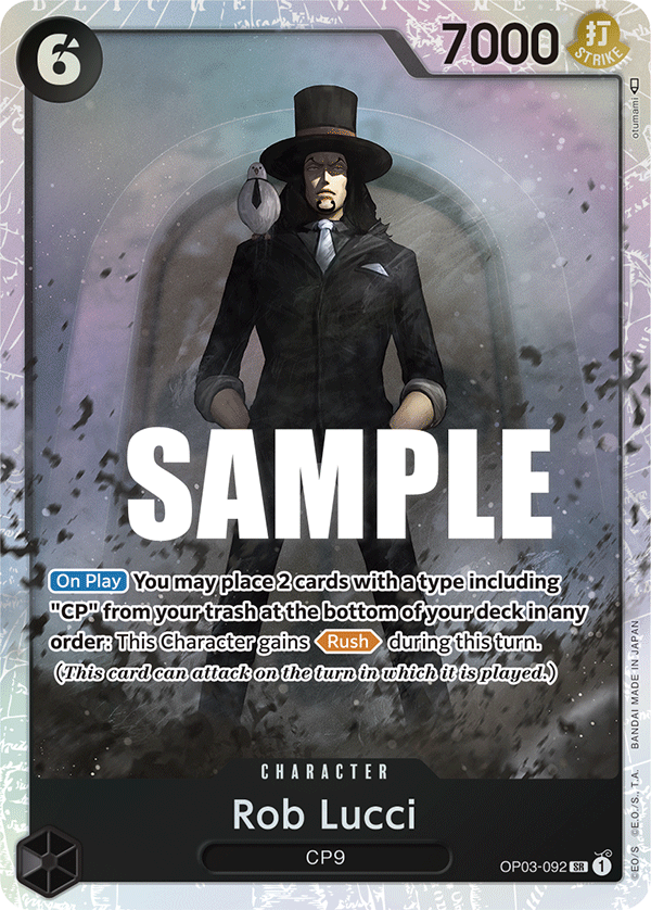 Rob Lucci OP-03 OP03-092