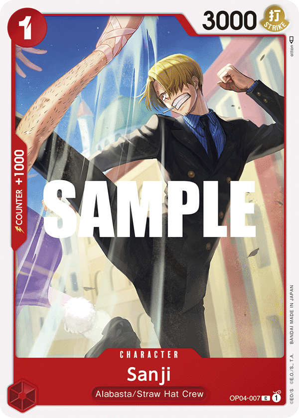 Sanji OP-04 OP04-007