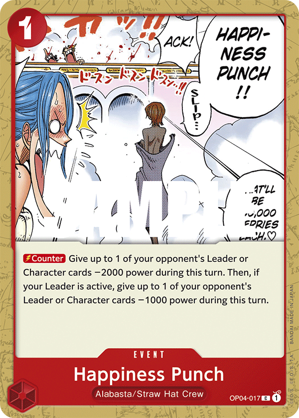Happiness Punch OP-04 OP04-017