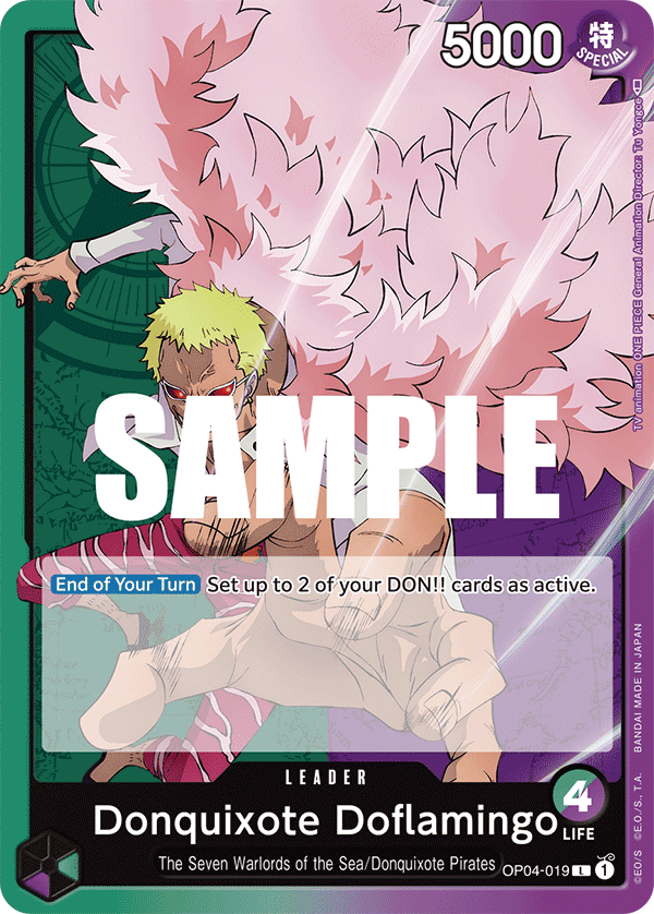 Donquixote Doflamingo — KINGDOMS OF INTRIGUE - OP-04