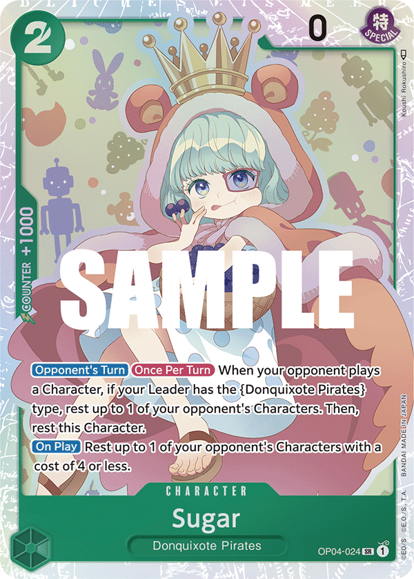 Sugar — KINGDOMS OF INTRIGUE - OP-04