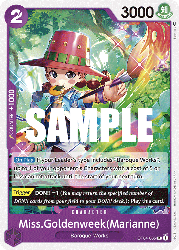 Miss.Goldenweek(Marianne) OP-04 OP04-065