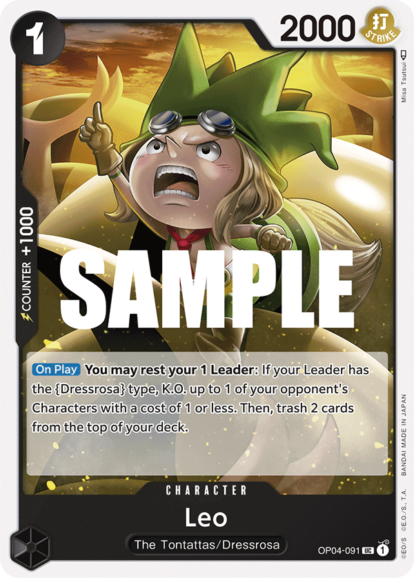 Leo OP-04 OP04-091