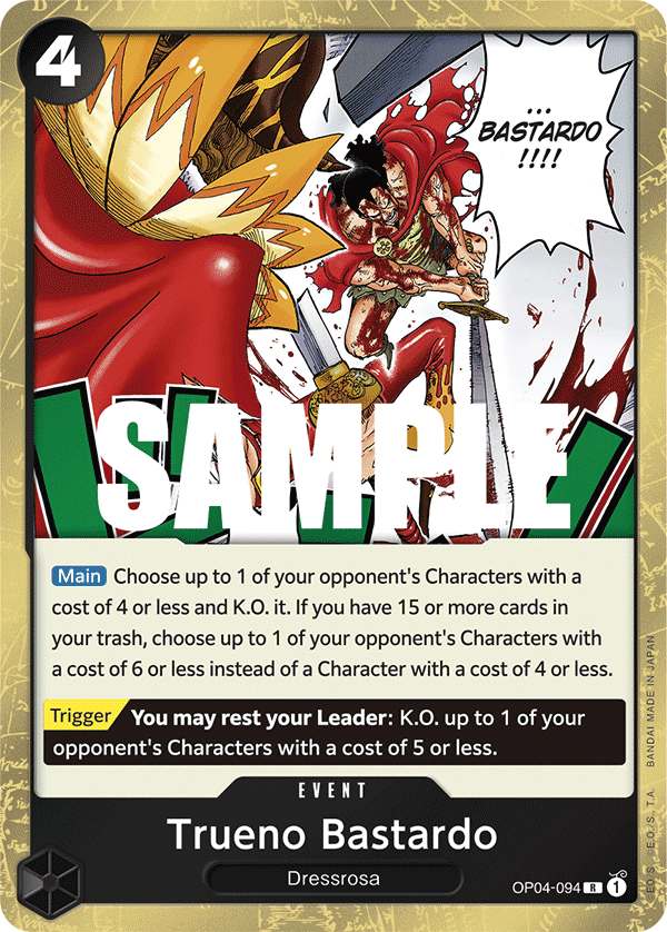 Trueno Bastardo OP-04 OP04-094