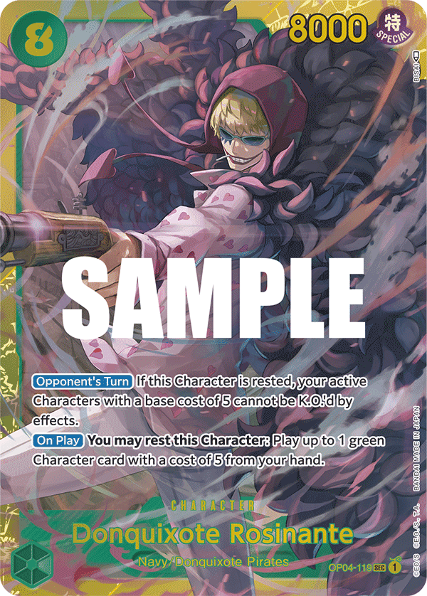 Donquixote Rosinante — KINGDOMS OF INTRIGUE - OP-04