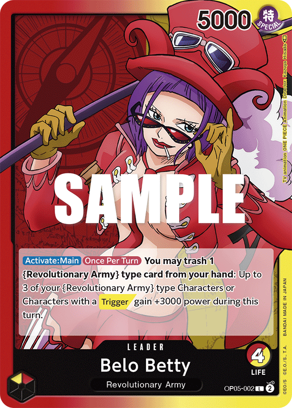 Belo Betty #OP05-002 — AWAKENING OF THE NEW ERA - OP-05