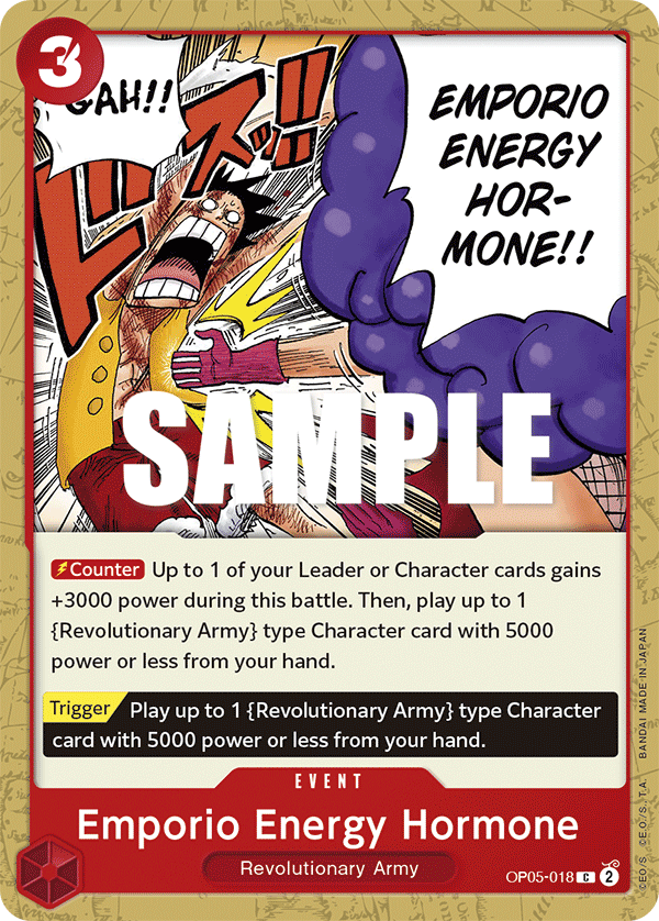 Emporio Energy Hormone OP-05 OP05-018