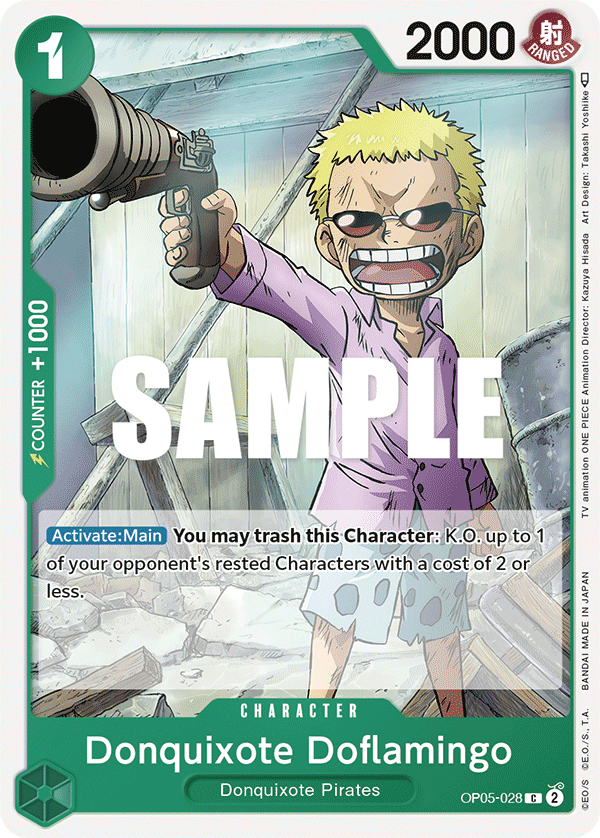 Donquixote Doflamingo OP-05 OP05-028