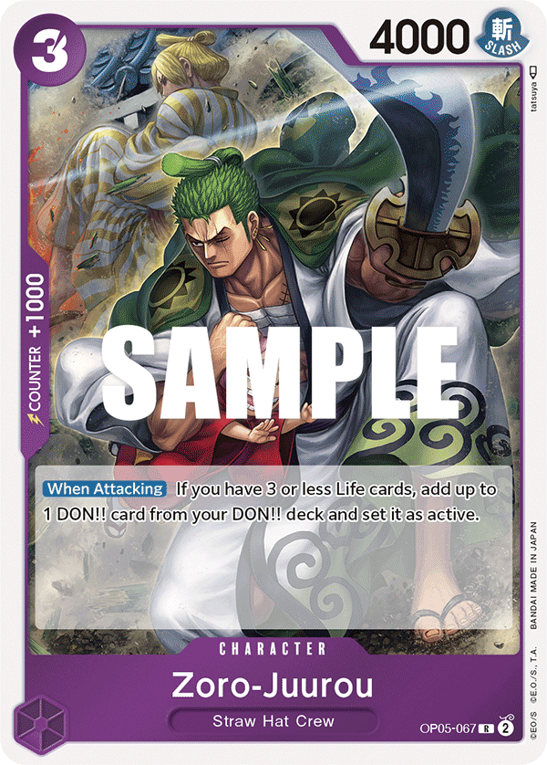 Zoro-Juurou — AWAKENING OF THE NEW ERA - OP-05
