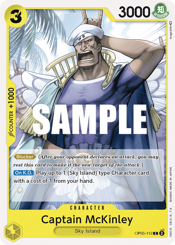 Captain McKinley OP-05 OP05-112