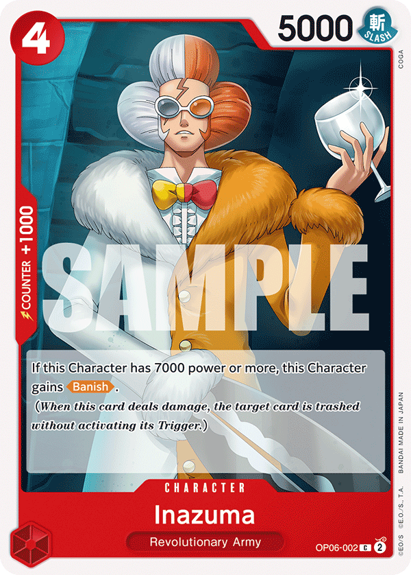 Inazuma — WINGS OF THE CAPTAIN - OP-06