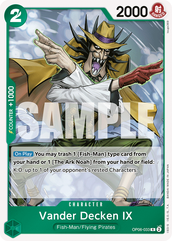Vander Decken IX OP-06 OP06-033